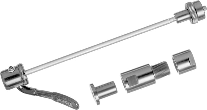 Tacx Direct drive quick release met adapter set 135x10mm