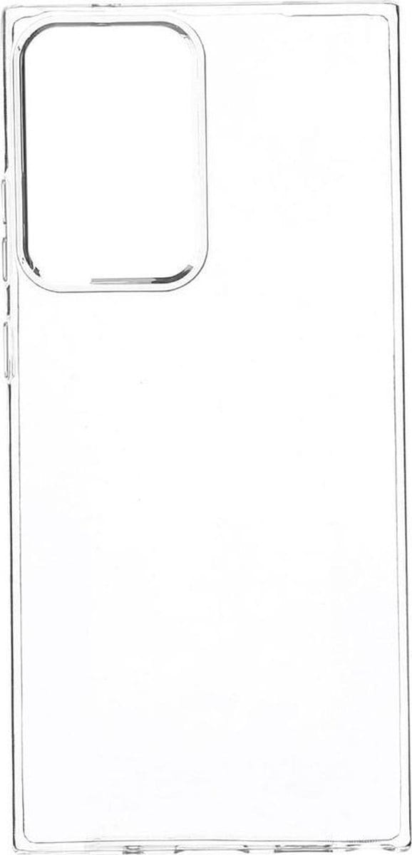 Shop4 - Samsung Galaxy Note 20 Ultra Hoesje - Zachte Back Case Transparant