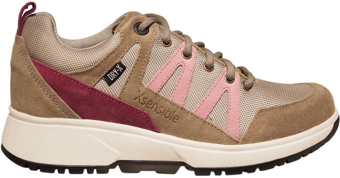 Xsensible Bodo 40208.5.530 Taupe combi lage wandelschoen