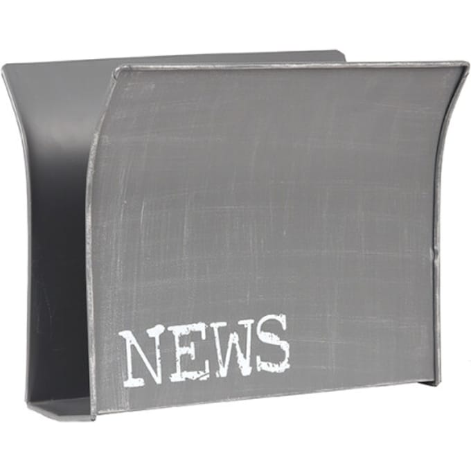 LABEL51 - Woondecoratie Magazinehouder - Grijs - 18x35x29cm