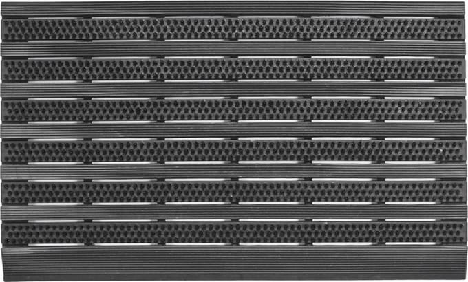 MD Entree - Deurmat - Schoonloopmat - Grand Brush - Antraciet - 46 x 76 cm