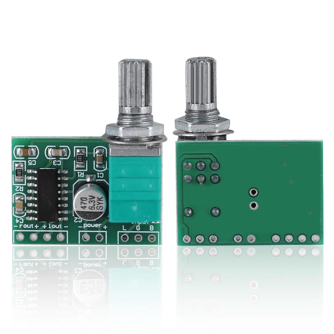 2 stuks PAM8403 Mini 5V Digitale Vermogensversterker Module o Versterkermodule Bord