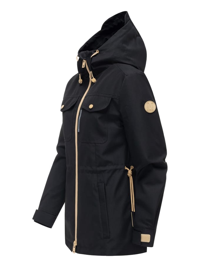 Marikoo dames parka tussenjas Sohaa met capuchon