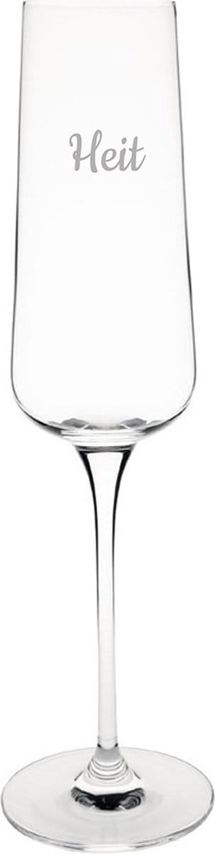 Gegraveerde Champagneglas 27cl Heit