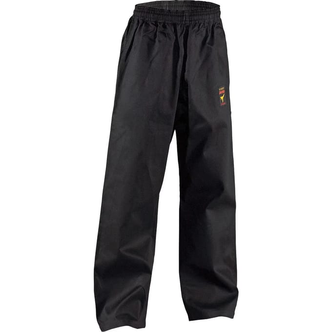 Karate kimono broek Danrho Asia Shiro Schwarz