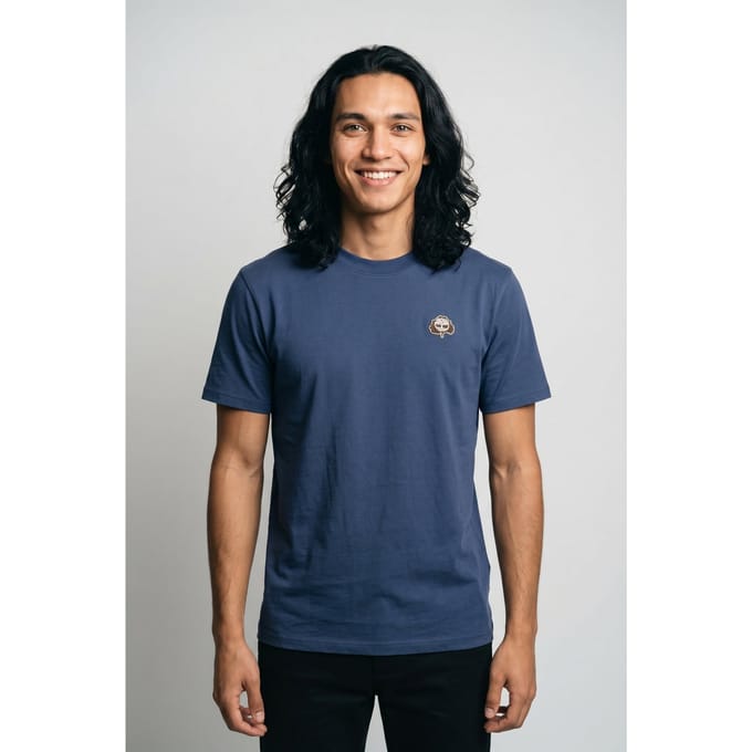 Timberland Tree Logo Patch Tee Oceana Taglia: S | Magliette basic Outlet | Uomo
