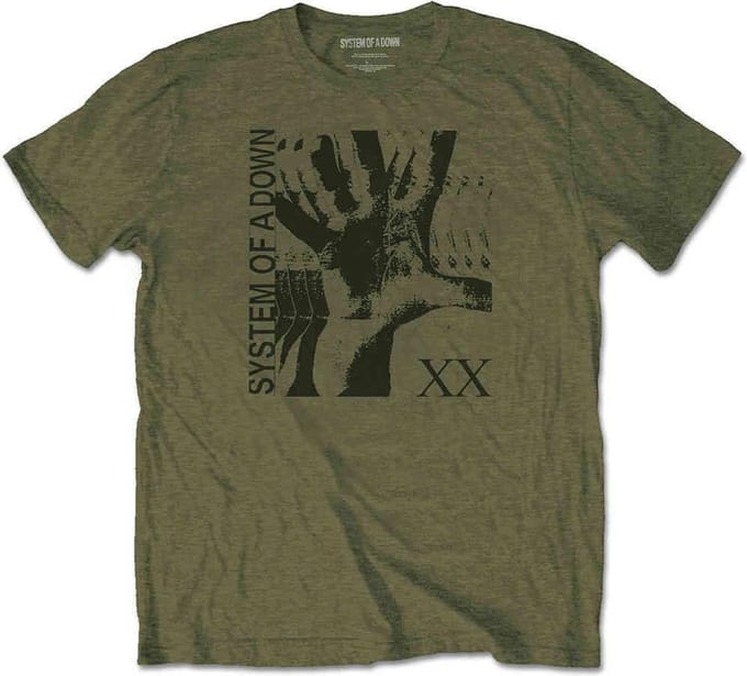 System Of A Down - Intoxicated Heren T-shirt - M - Groen
