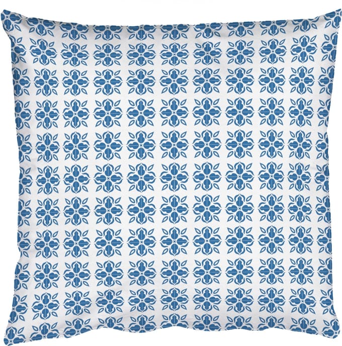 Sierkussens - Kussentjes Woonkamer - 45x45 cm - Zee - Sfeer - Blauw - Wit