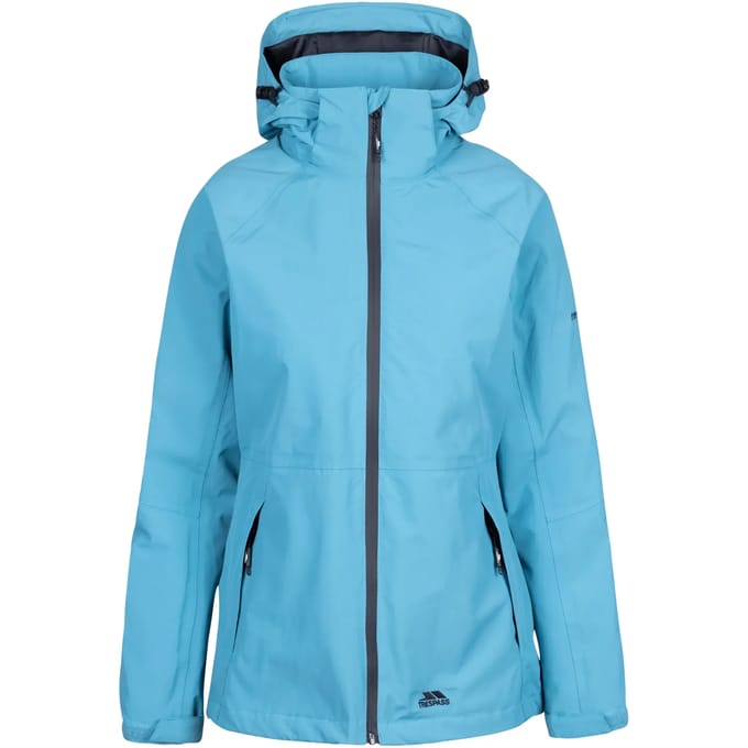 Dames waterdichte hoodie-jack met rits Trespass Tilbury