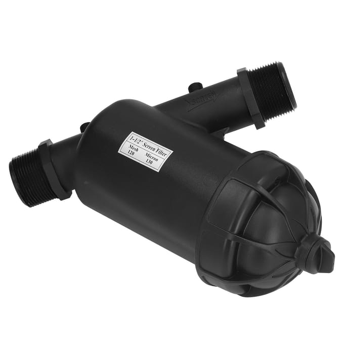 120 Mesh Druppelfilter G1?1/2 Buitendraad Zeef voor Tuinbouw Landbouw Kas