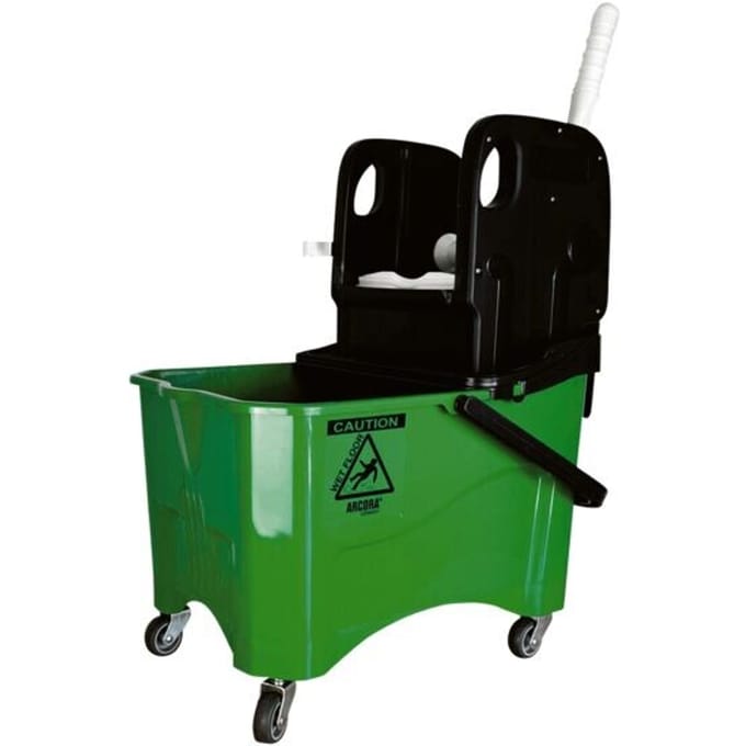 Mopwagen Kim Plus 30 liter groen