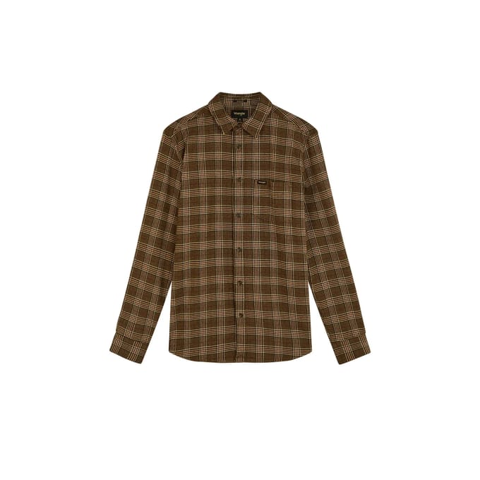 Jeanshemd met lange mouwen Wrangler