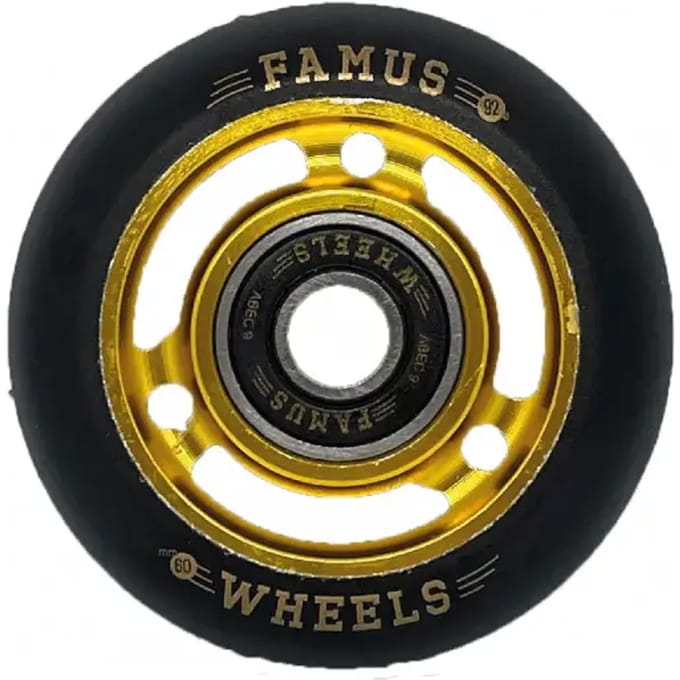 Set van 4 rollerwielen Famus Wheels 92A
