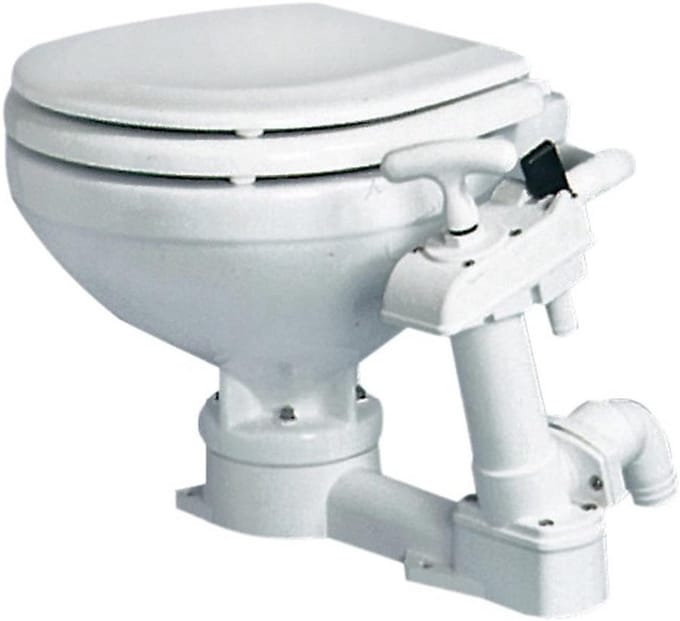 Handmatige Toiletbril uit Hout Compact & Handzaam