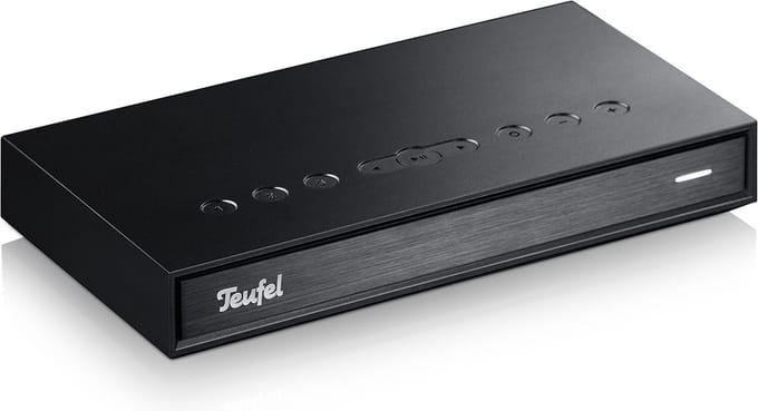 Teufel STREAMER - Netwerkspeler - Wifi/bluetooth met high-end D/A converter van Cirrus Logic® - zwart