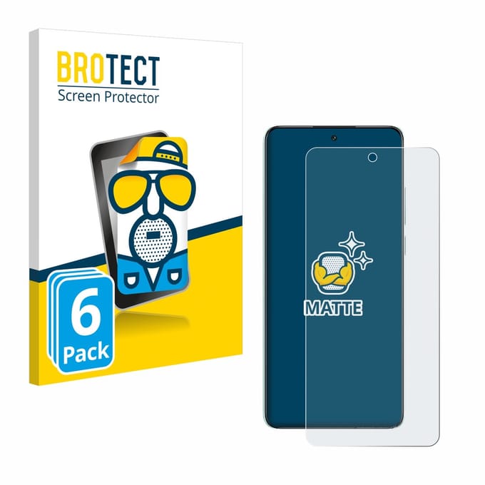 BROTECT - Screenprotector voor Oppo K13 - Folie Beschermfolie matte 6 Stuks