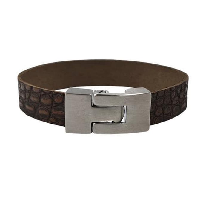 As armband Brown Croco - 20cm