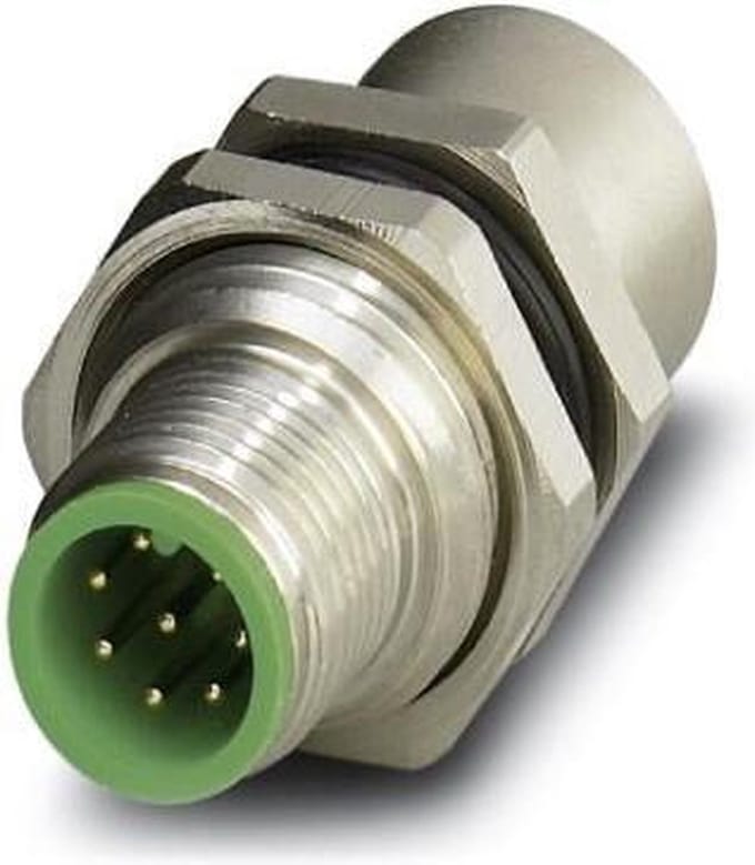 Phoenix Contact 1551697 Sensor/actuator inbouwconnector M12 Aantal polen (sensoren): 8 Adapter, inbouw 1 stuk(s) Piece