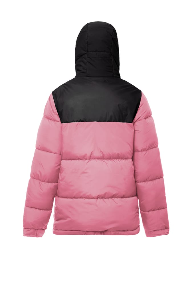 Mymo Gewatteerd gewatteerd jack Dames roze zwart