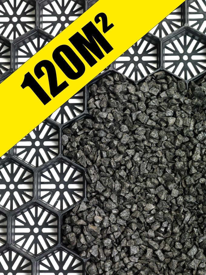 120M² Grindmat splitplaat 256stuks! Stuntprijs