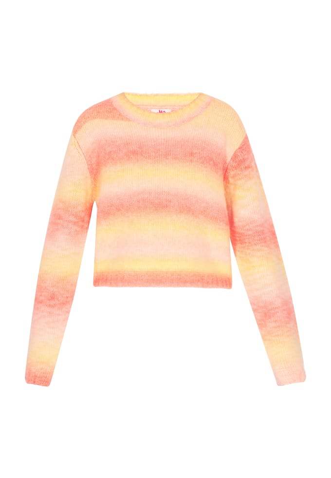 Mymo Jumper Dames Oranje Veelkleurig