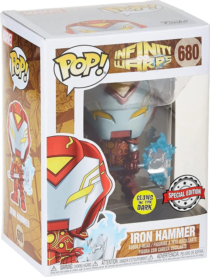POP! Marvel Iron Hammer GITD #680 Infinity WARPS Exclusive