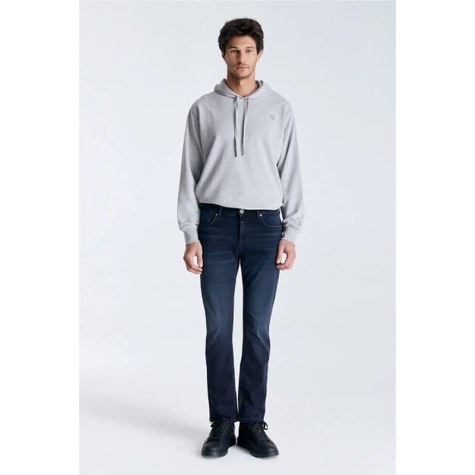 Cup of Joe Lance heren straight-fit jeans night blue
