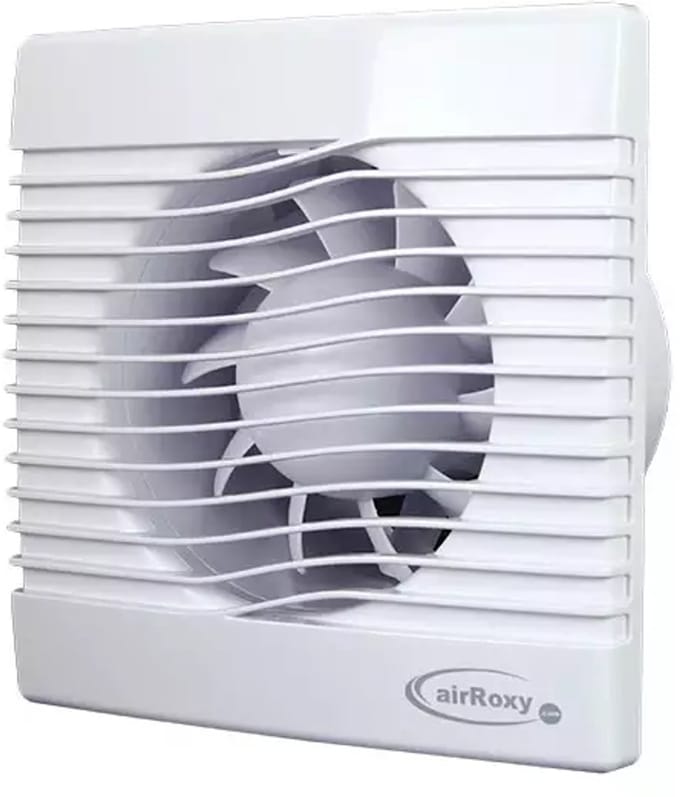 Badkamerventilator met Vochtsensor en Timer 100 mm wit - pRim100HS
