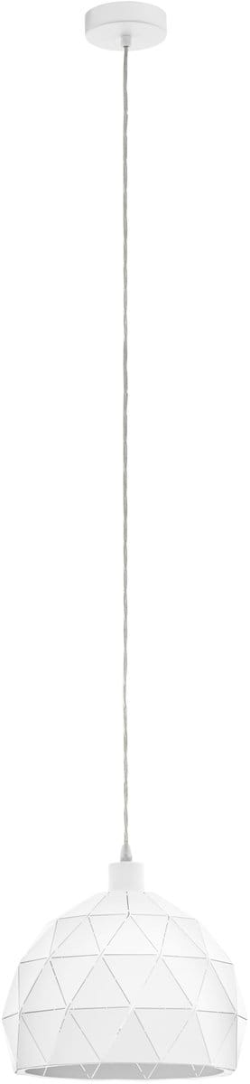 EGLO Roccaforte Hanglamp - E27 - Ø 30 cm - Wit
