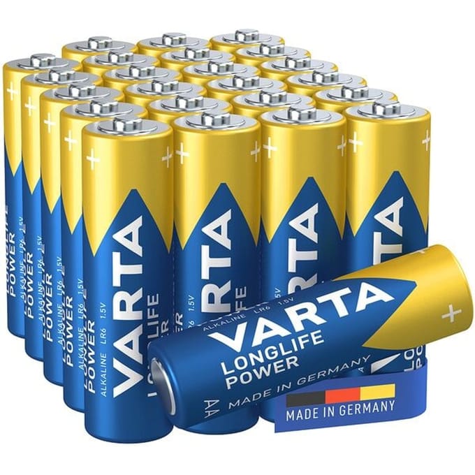 VARTA Longlife Power AA Cube Pack24 AA batterij (penlite) Alkaline 1.5 V 24 stuk(s)