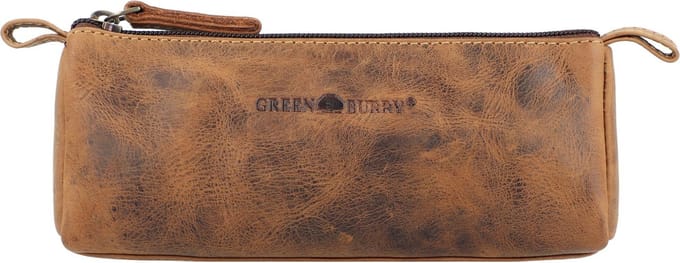 Leren Etui Vintage Bruin