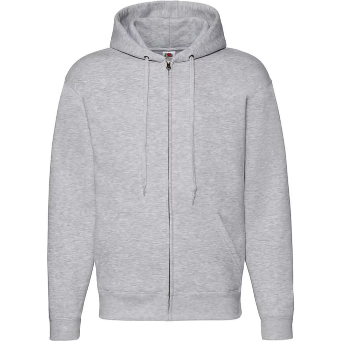 Hooded sweatshirt met rits Fruit of the Loom Premium