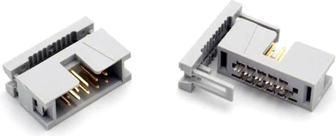 10-Pin 2x5 Male IDC Flat Ribbon Box Header 2.54mm Pitch Connector