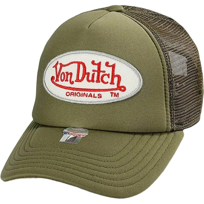 Von Dutch Kent Trucker Pet Groen