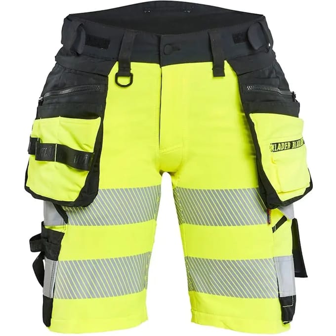 Short hoge zichtbaarheid 4D stretch voor dames Blaklader