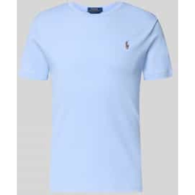 Regular fit T-shirt van puur katoen