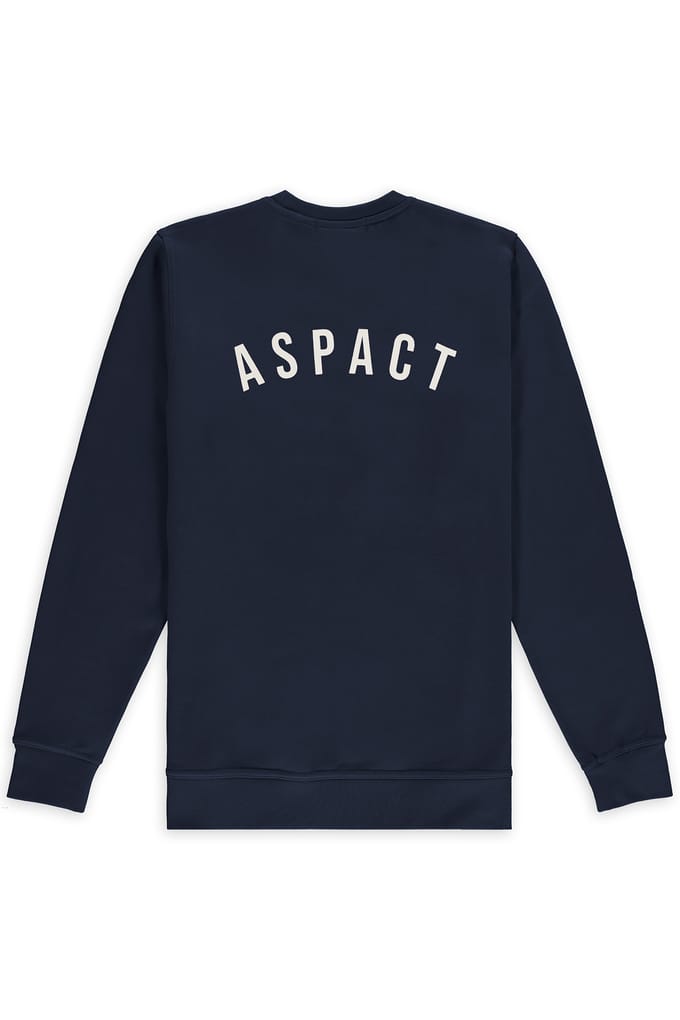 ASPACT Zavi Crewneck Blue Taglia: S | Maglioni a maglia Outlet | Unisex | Blu