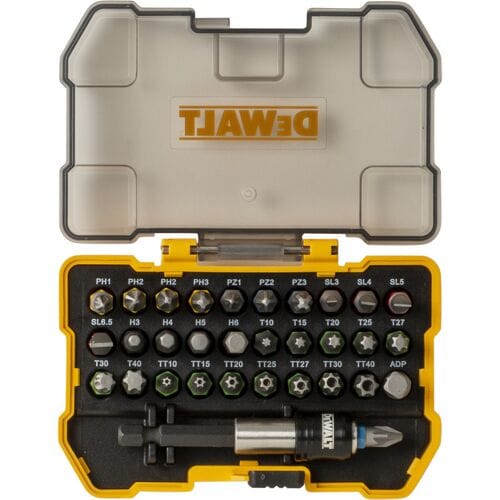 Dewalt Extra Small Tough Case Hoge Prestatie 25mm 32-Delige Set