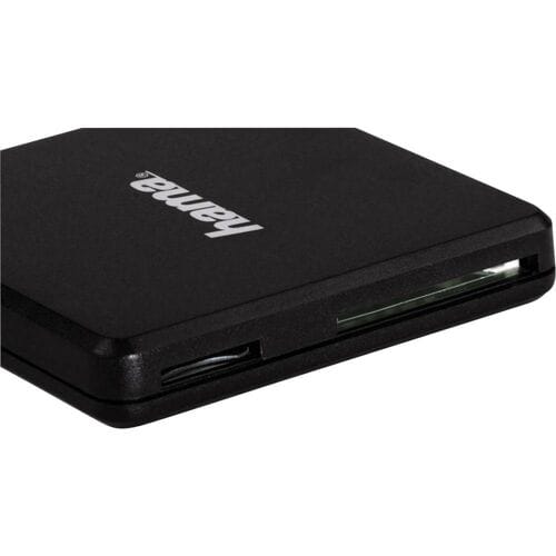 Hama Externe geheugenkaartlezer USB-A 3.2 Gen 1 Zwart