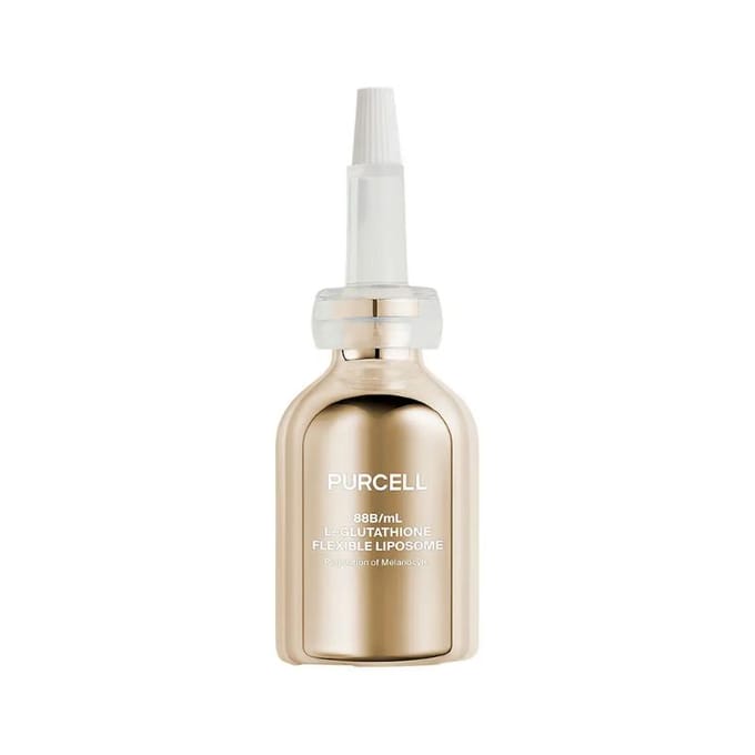 Purcell 88 Milliards/mL Glutathion Liposome Flexible Ampoule Tone-Up Sérum Éclaircissant 20ml white