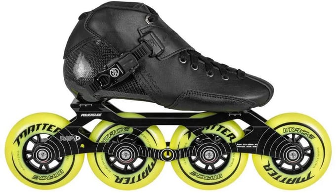 Powerslide 3x Kids Inline Skates Zwart EU 34 Jongens,Meisjes
