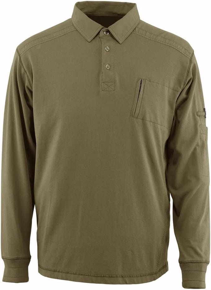 MAscot 50352-833-09 Polosweatshirt | olijfgroen | mt M