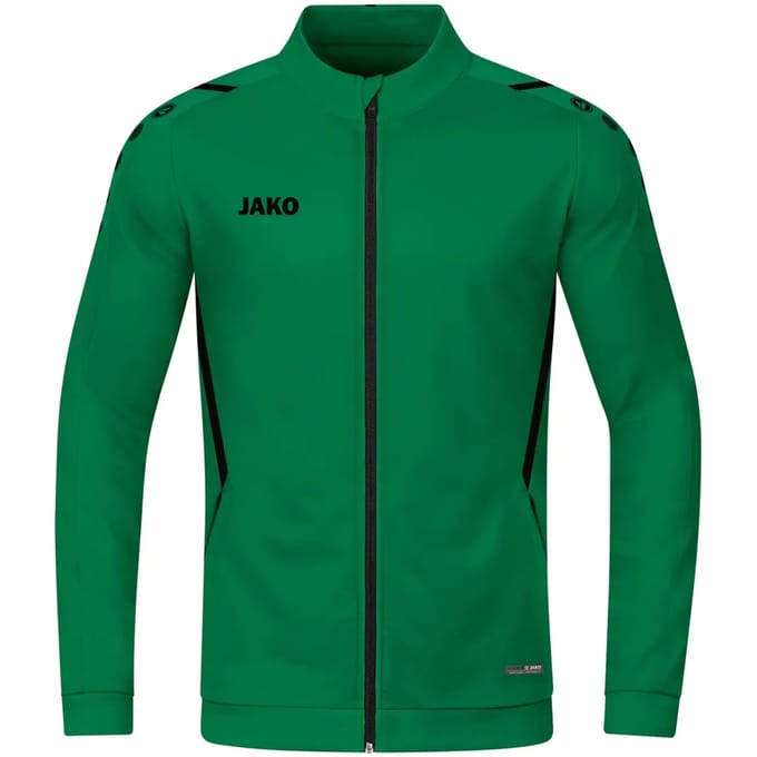 Jako Challenge Polyestervest Kinderen - Sportgroen / Zwart | Maat: 116