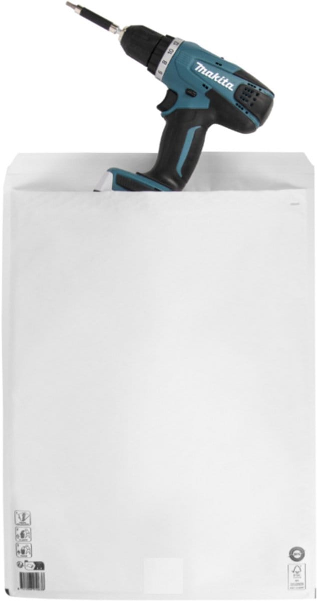 K20 Luchtkussen Enveloppen – 350 x 470 mm – 50 Stuks – Extra Groot Formaat