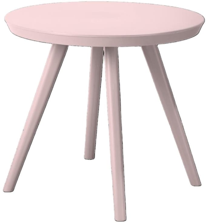 van der Meulen kindertafel kunststof roze pastel Ø50,5cm speeltafel.
