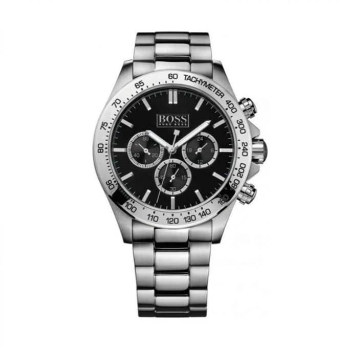 Hugo Boss Black Ikon HB1512965 Horloge - Staal - Zilver - 46 mm
