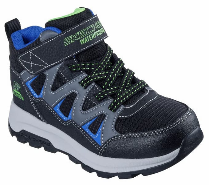 Skechers Kinder Storm Blazer - Drizzle Squad Sneakers 406377L BKBL Zwart/Blauw