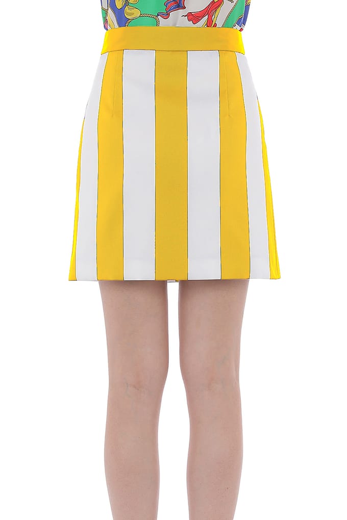 Moschino Skirt Yellow Größe: 40 | Miniröcke Outlet | Damen | Gelb