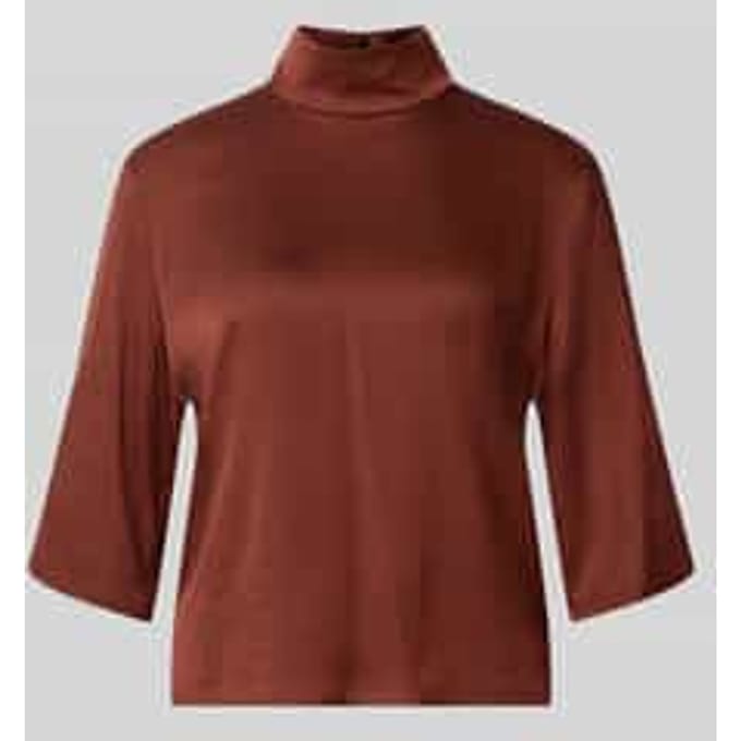 Regular fit blouse met opstaande kraag model 'Aletia'