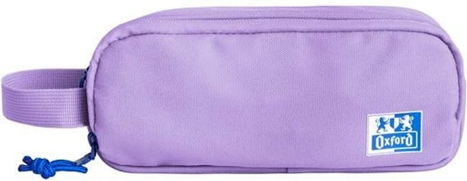 Schoolpennenzak Oxford 22,5 x 9,5 x 8 cm Paars